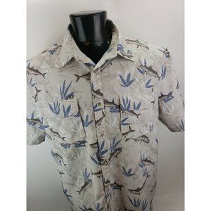 Ralph Lauren Mens XL Outdoor Hiking Vented Fishing S/S Shirt PFG Style